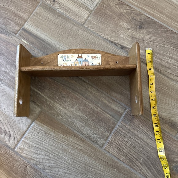 Heartland Wood Wall Mount Shelf VTG - Picture 5 of 6